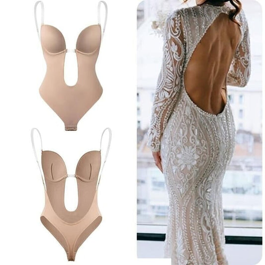 ✨✨✨Hot Selling 2023 - Neue rückenfreie Shapewear🩱🥰🎀