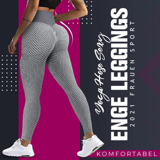 ✨2023 Frauen Sport Yoga Hose Sexy Enge Leggings